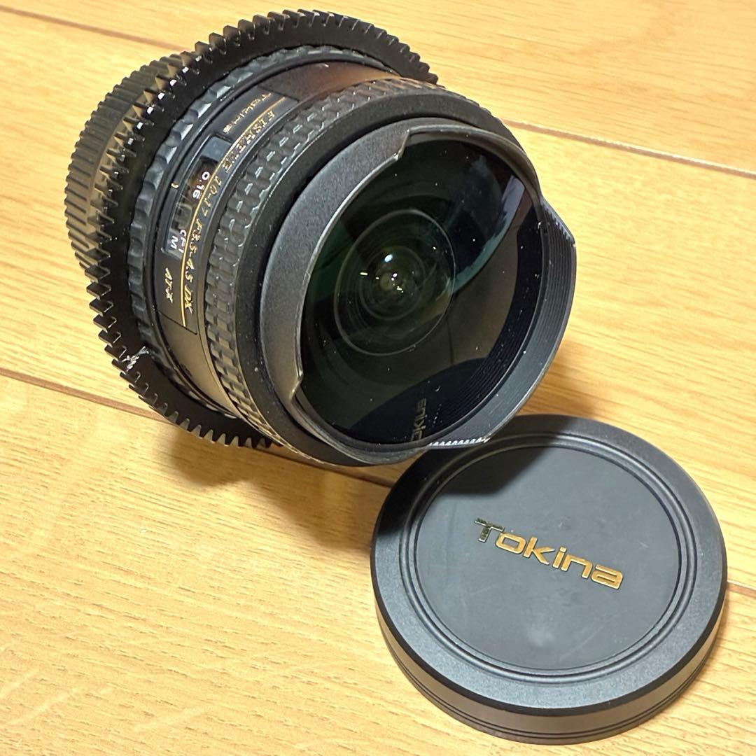 レンズ(ズーム) Tokina Fisheye 10-17mm F3.5-4.5 DX