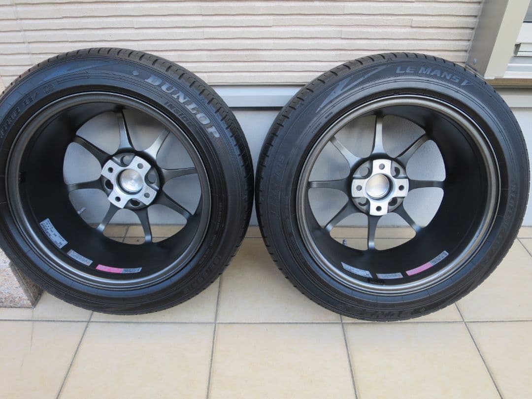 RAYS CE28CR 15インチ7JJ＋ダンロップルマンV185/55R15