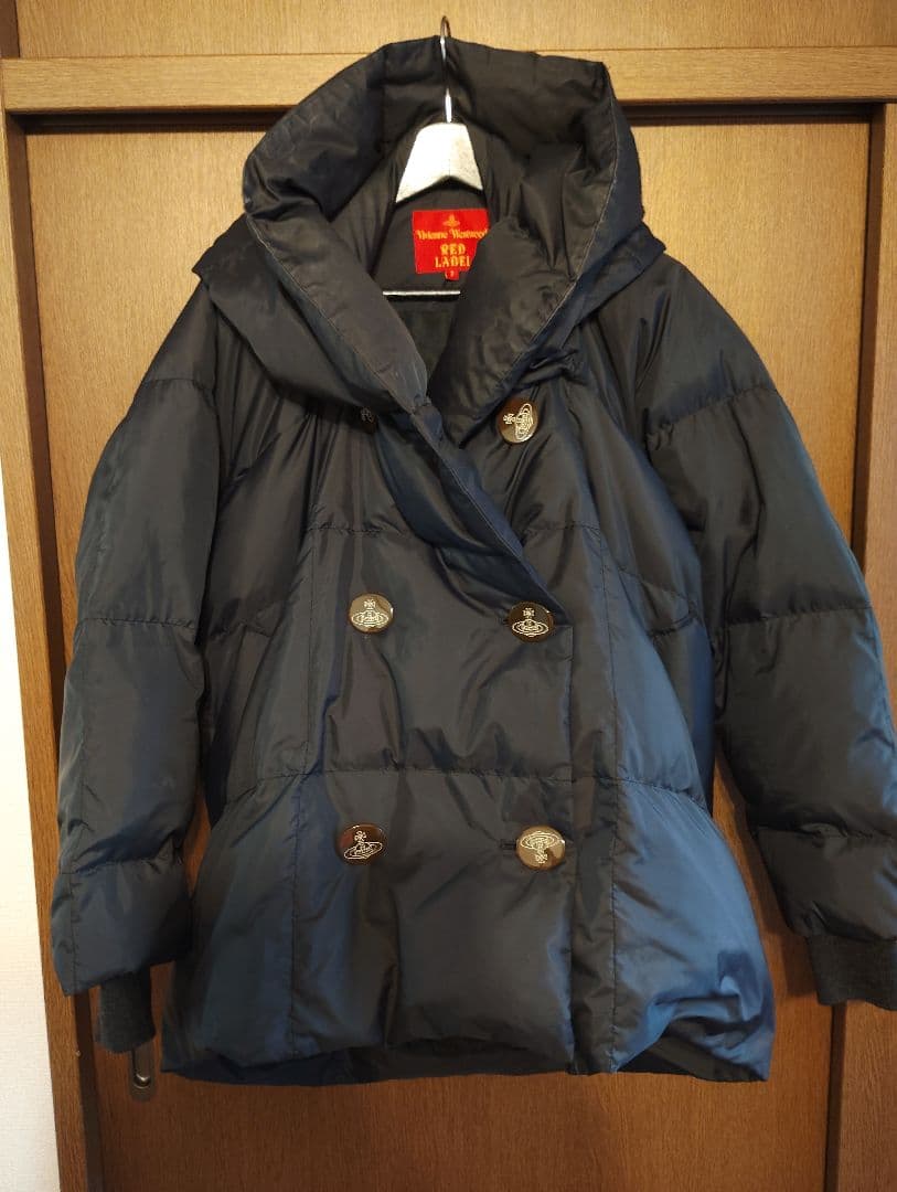 Vivienne Westwood RED LABEL 変形ダウンジャケット黒