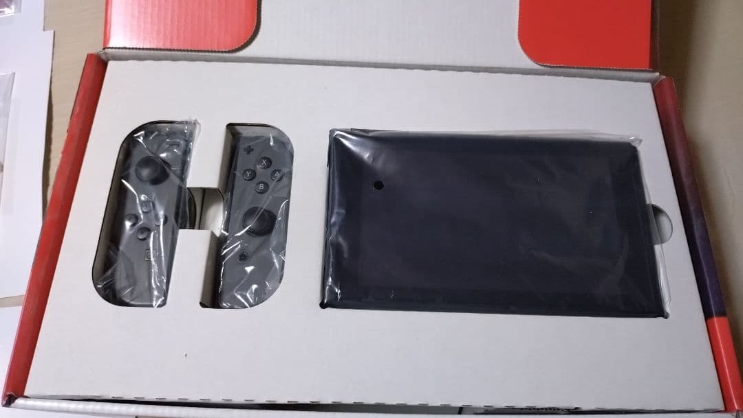 Switch　グレー　本体　箱付き