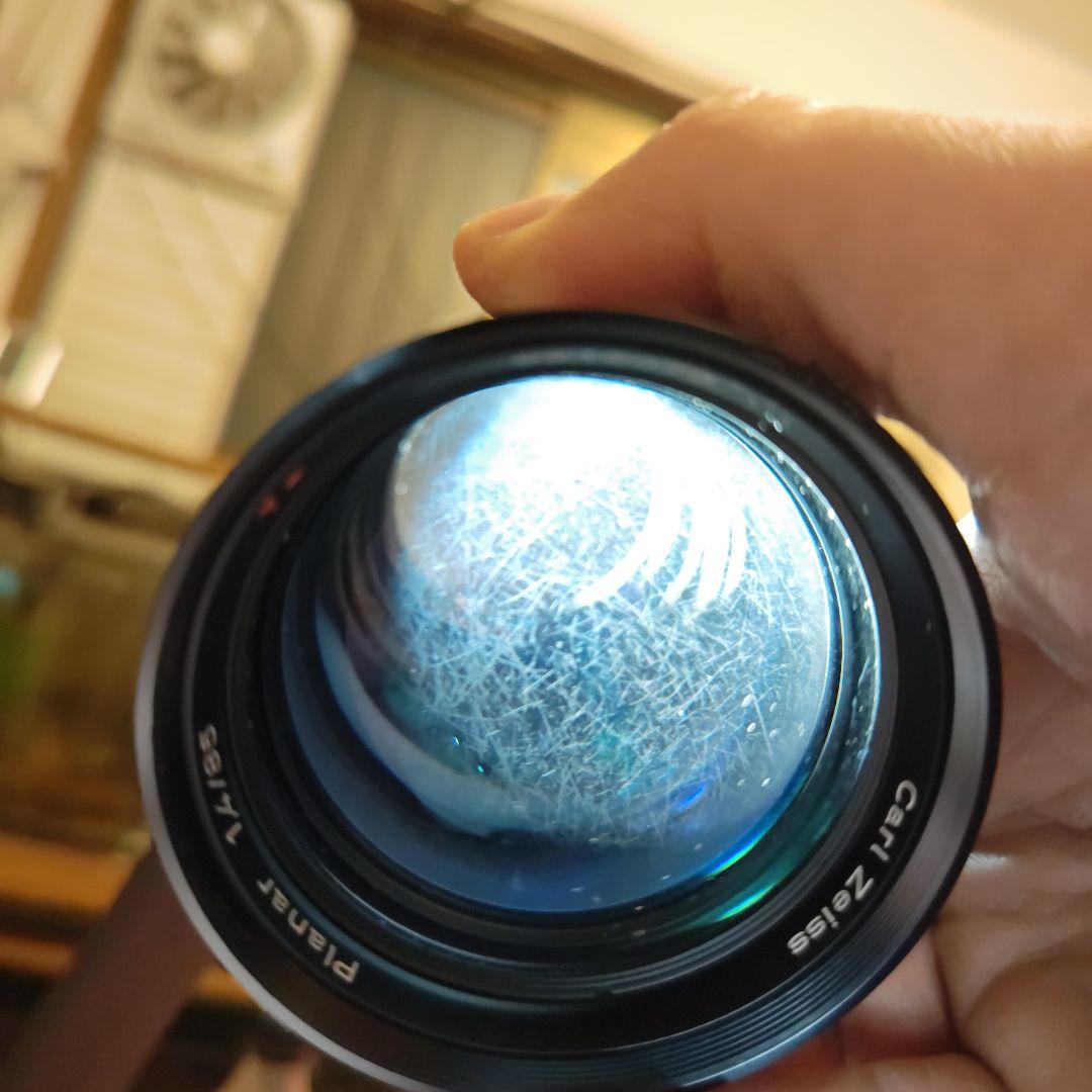 ヤシカコンタックスCarl Zeiss Planar 1.4/85 レンズ