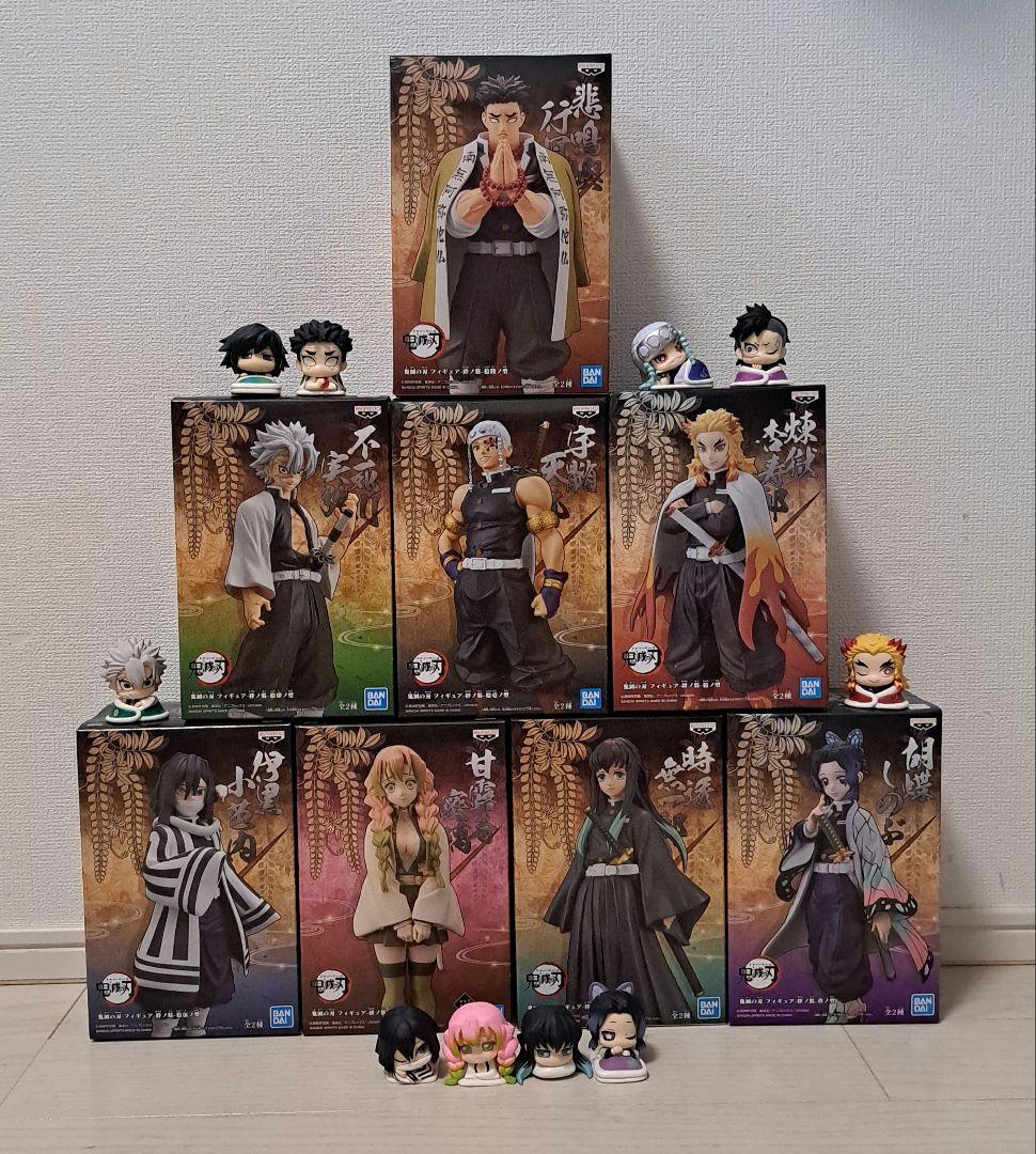 ミ*ニ様 鬼滅の刃 フィギュア 柱セット