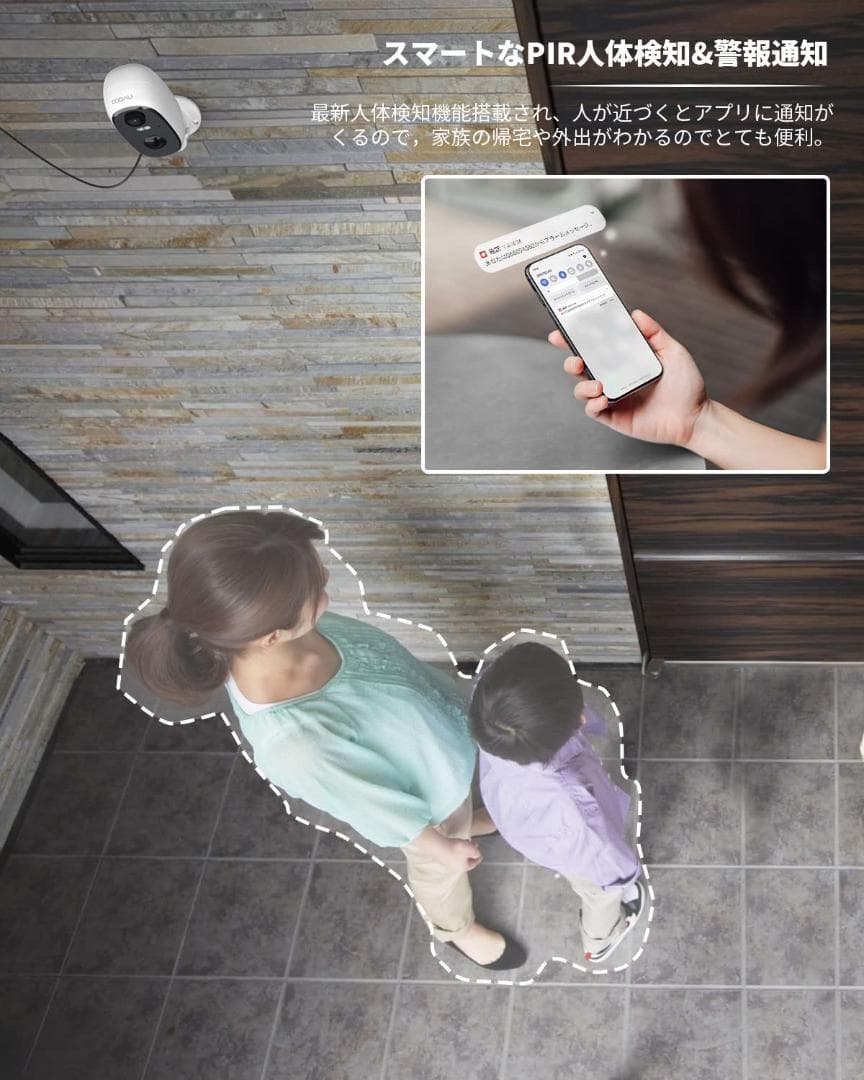 太陽光充電 300万高画素 防犯カメラ