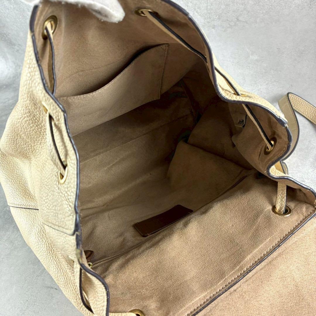 ✨稀少✨コーチ　リュック　バックパック　バスキア　コラボ　刺繍　アイボリー