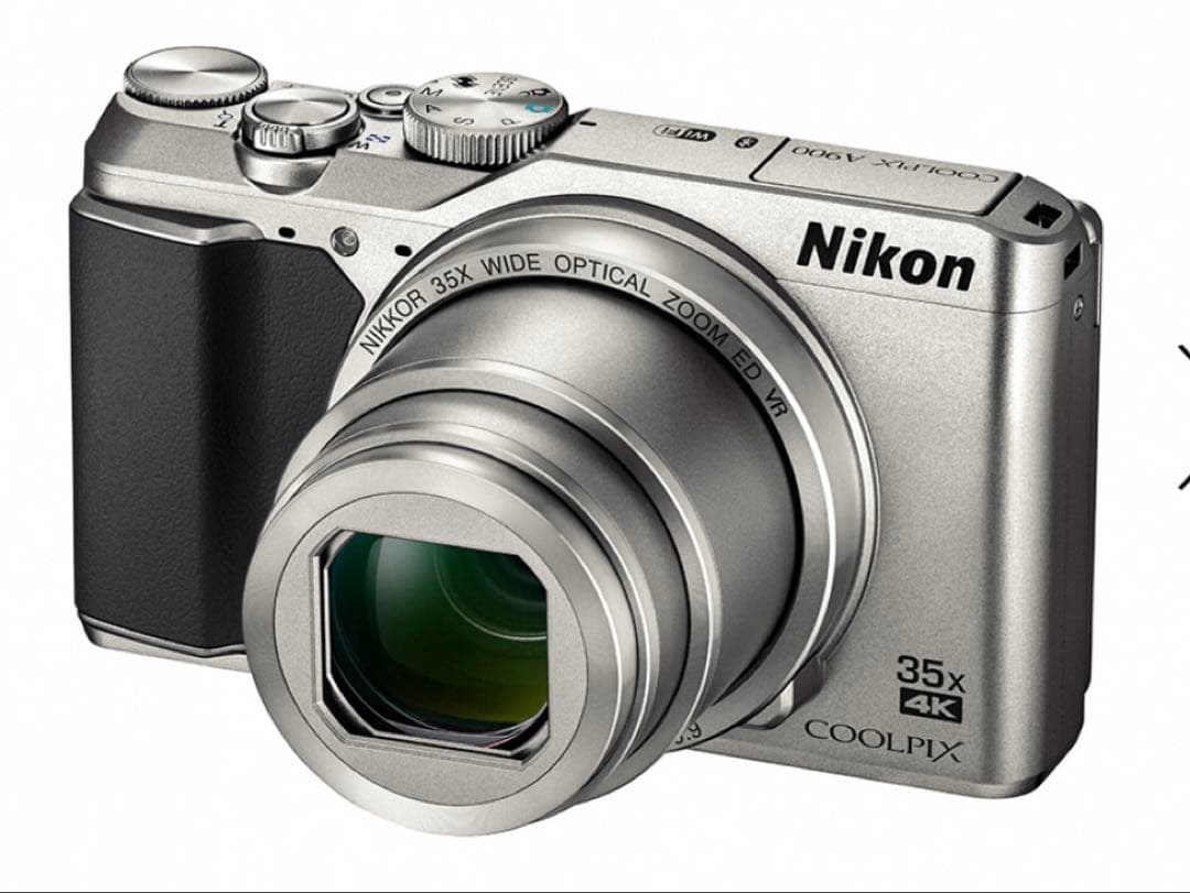【美品】Nikon COOLPIX A900 シルバー　35倍光学ズーム