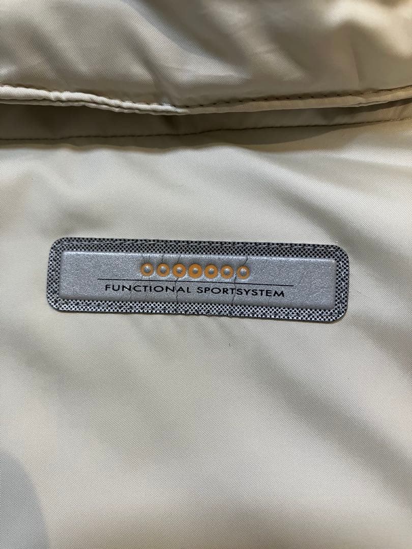 エレメントキャット ホワイトロングダウンジャケット