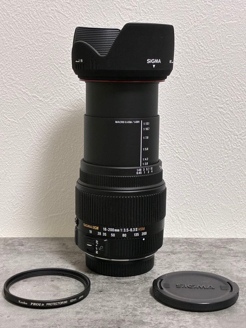 ⭐️美品⭐️SIGMA 18-200mm 3.5-6.3 II HSM Pentax