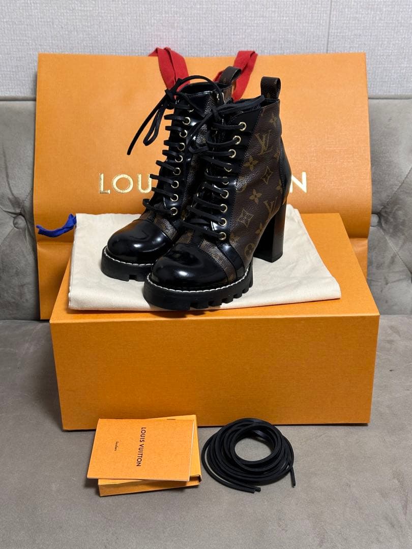 ルイヴィトン ブーツ スタートレイル 36ハーフ