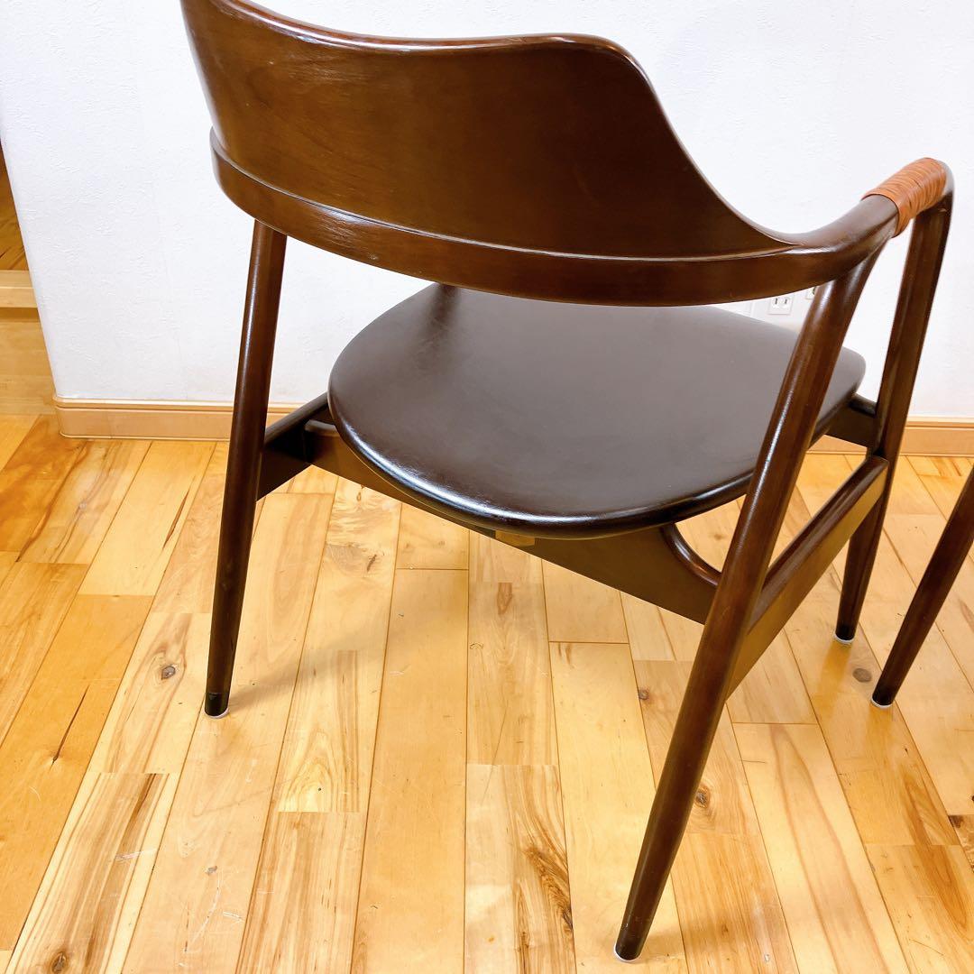 ジャパニーズモダン 飛騨産業 葭原基 ヴィンテージ アイガーチェア テーブル