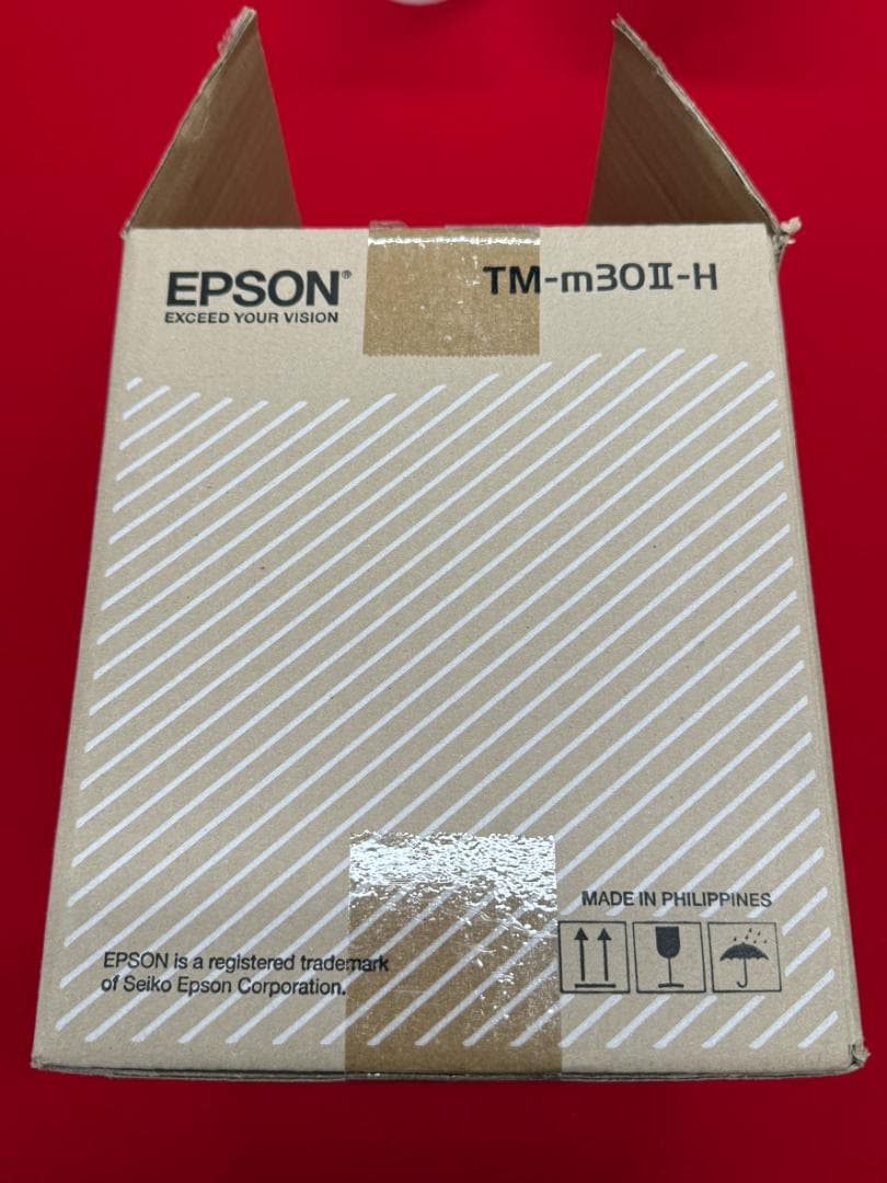使用極少 EPSON TM-m30Ⅱ-H ブラック レシートプリンター ⑲