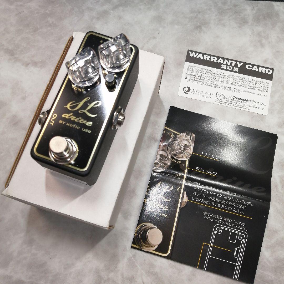 美品 Xotic SL Drive オーバードライブ エフェクター