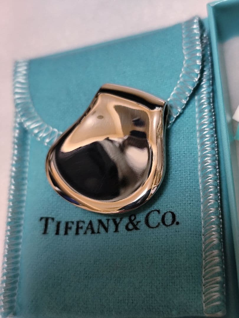 希少 Tiffany & Co. サムプリント マネークリップ