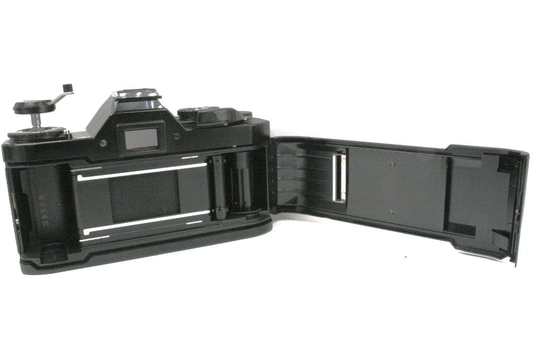 【整備済】 Canon AV-1 黒 FD 50mm F/1.8 付属品有 19