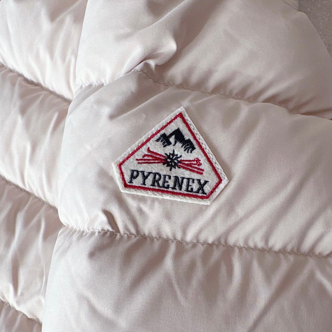 未使用★PYRENEX｜定価9万 SPOUTNIC ショートダウン 白 36