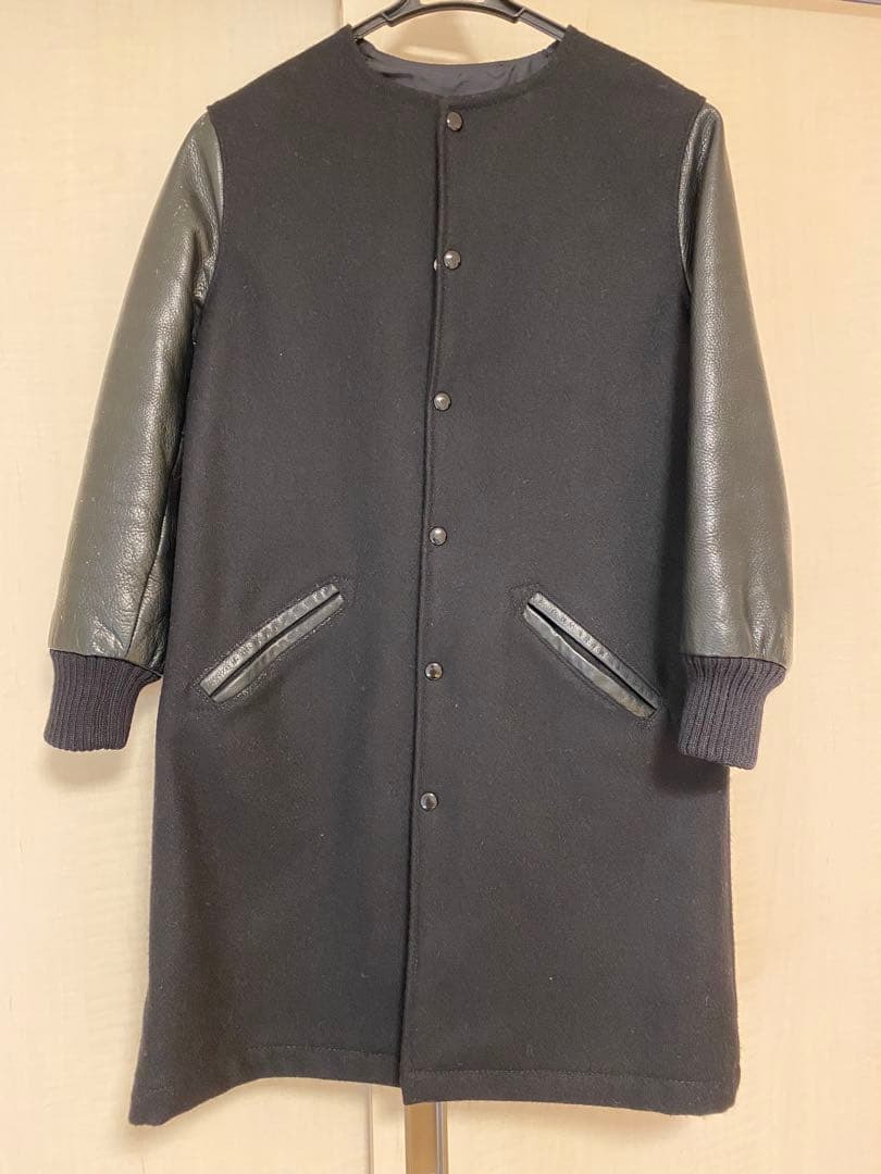 SKOOKUM ウールレザージャケット 32