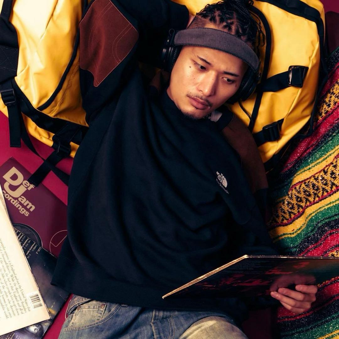 ノースフェイス Backmagic限定 Sweat Crew【L】ブラック 黒