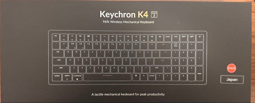 キーボード keychron K4 version2