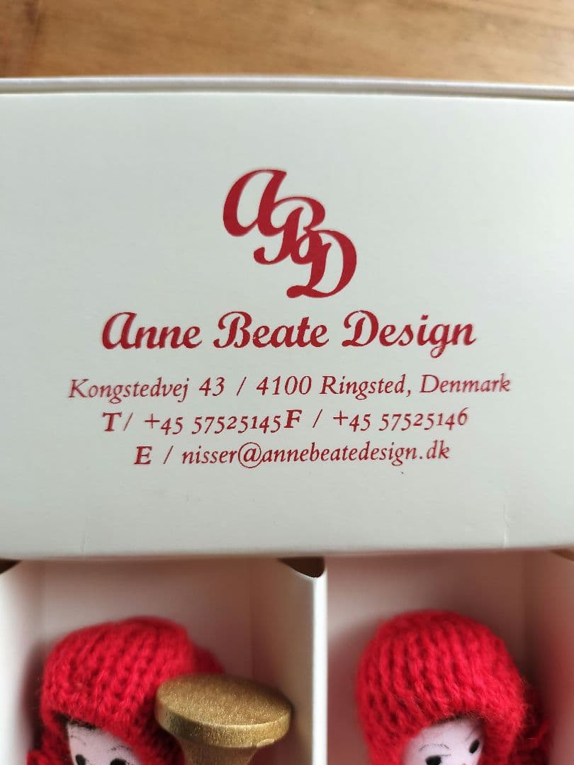 妖精ニッセ人形　アンネ・ベアテ・デザイン　デンマーク　クリスマス