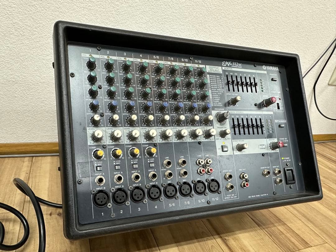 ヤマハ YAMAHA パワード ミキサー EMX312SC 音響機材