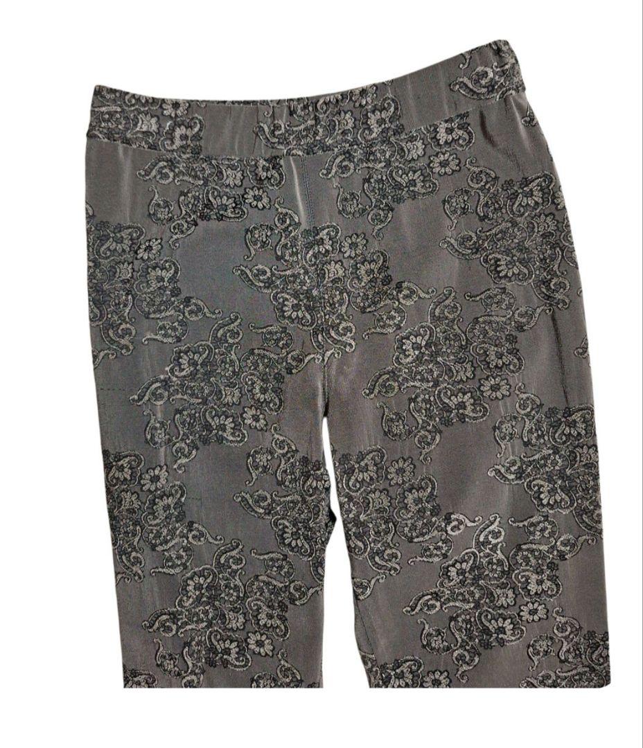 ユーバイウンガロ　パンツスーツ　ジャケット　ペイズリー　日本製