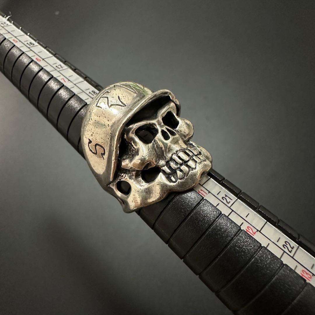 Travis Walker Helmet Skull Ring 21号　保証書付