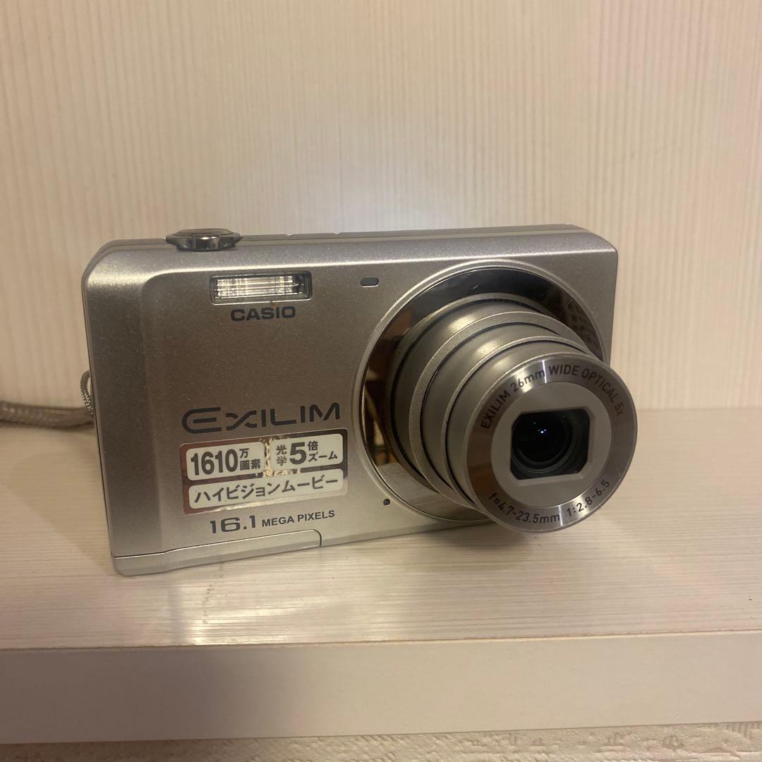 CASIO EXILIM ex-zs6 コンパクトデジタルカメラ シルバー