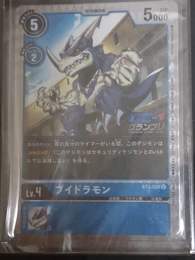 デジモンカードゲーム　ブイドラモン　DC1グランプリ　上位賞　日本語　世界42枚