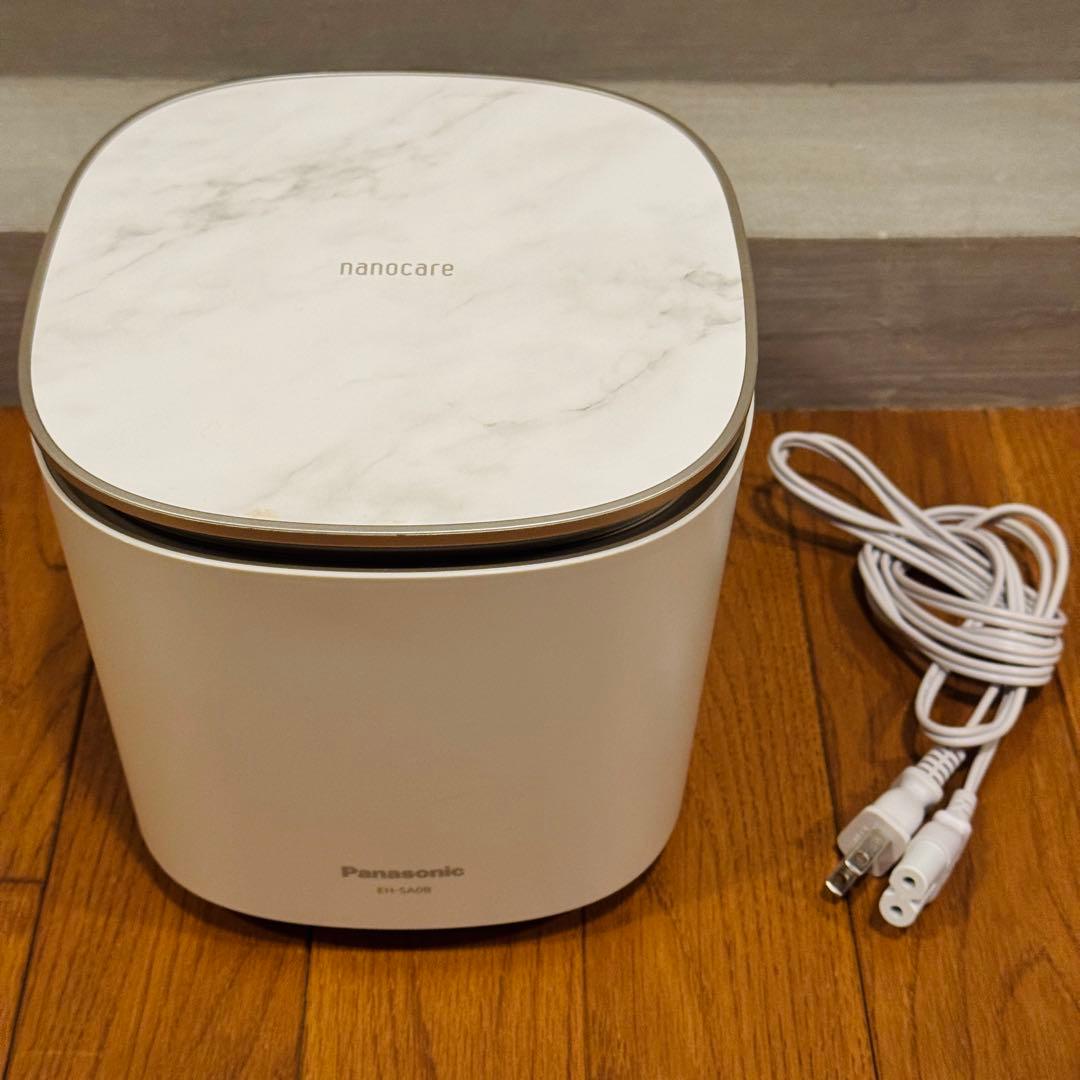 新品同様 2回使用のみ Panasonic EH-SA0B スチーマー ナノケア