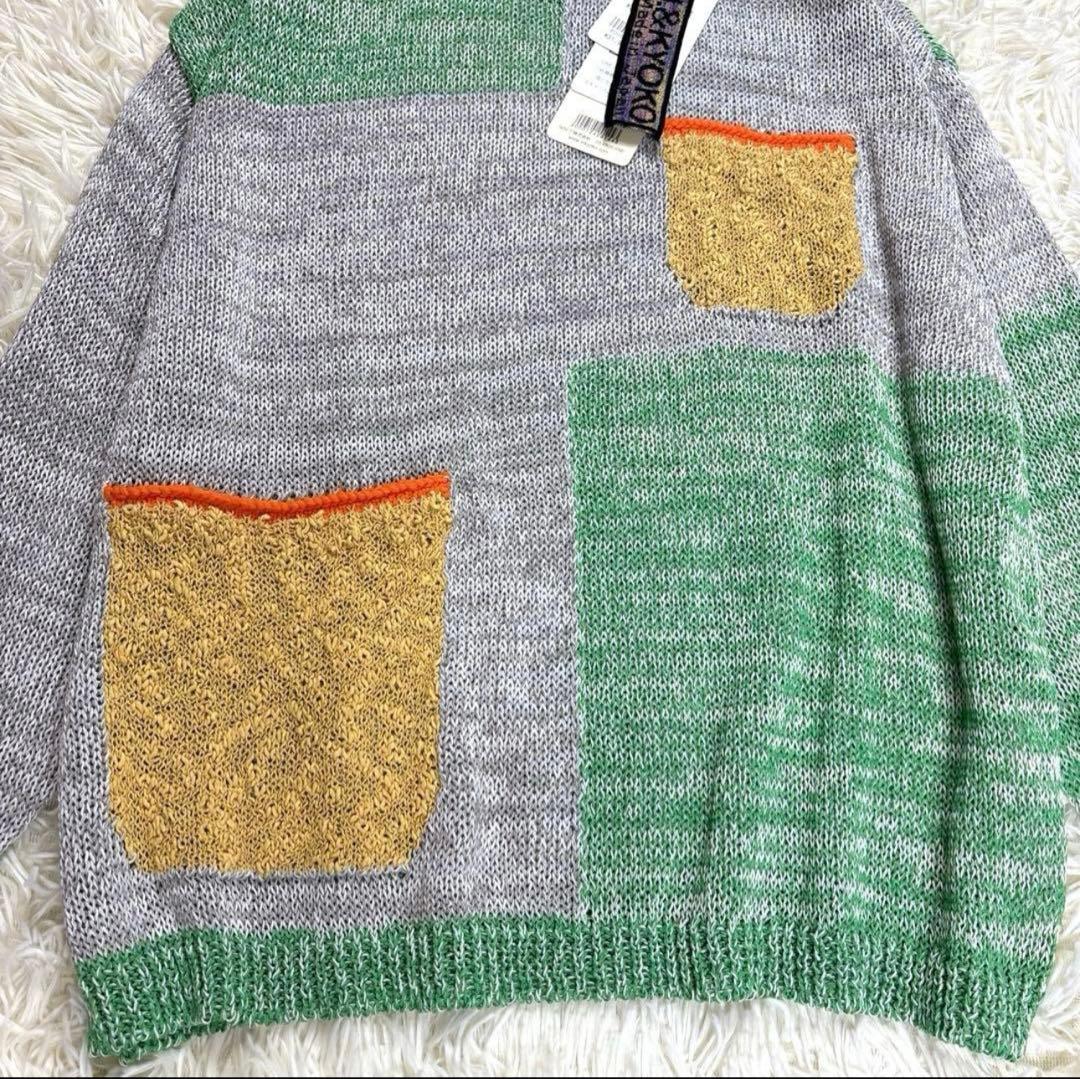 美品、タグ付き、佐藤繊維、M.&KYOKO、エムアンドキョウコ