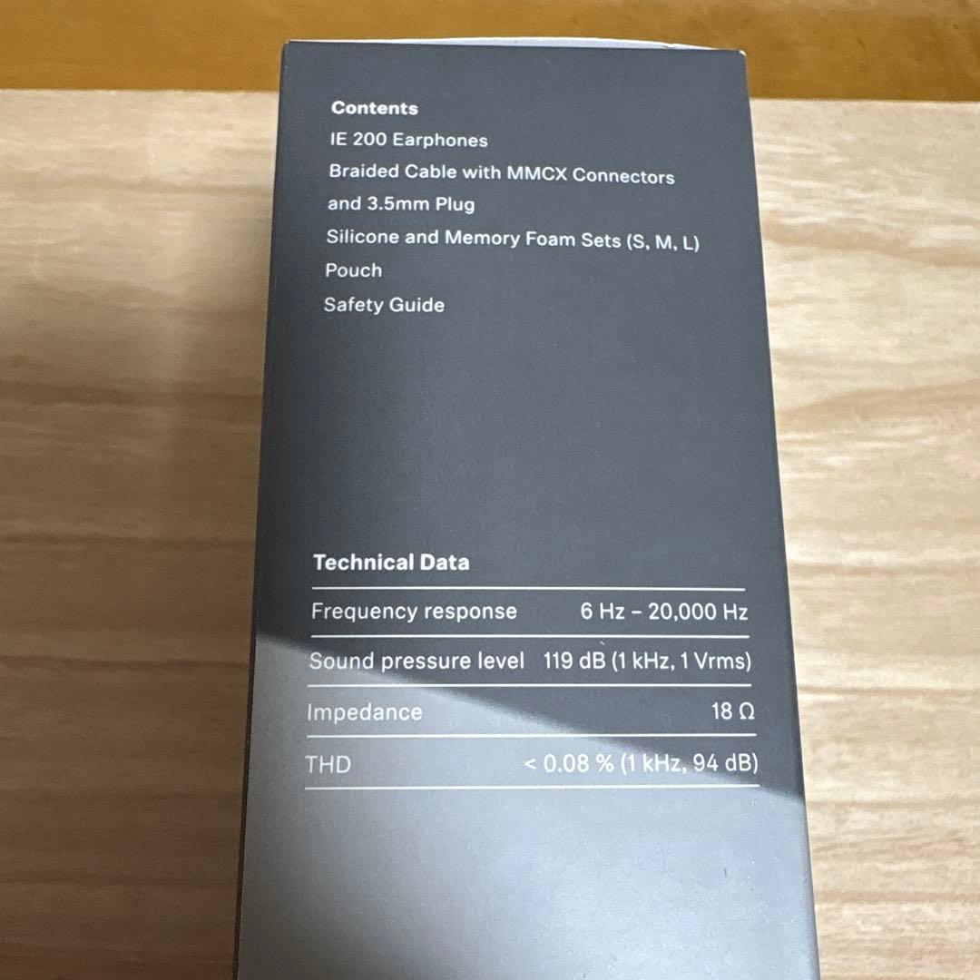 Sennheiser IE 200 有線イヤホン