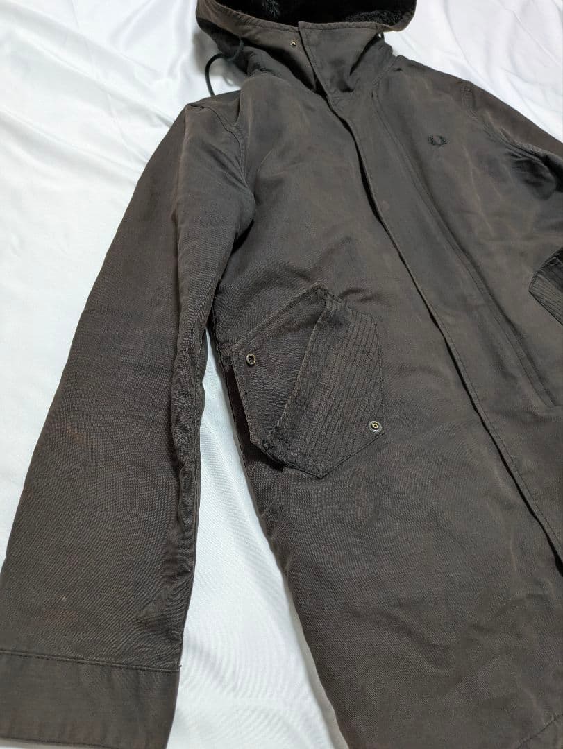 FRED PERRY ユニオンジャックライナーフィッシュテールモッズコートS