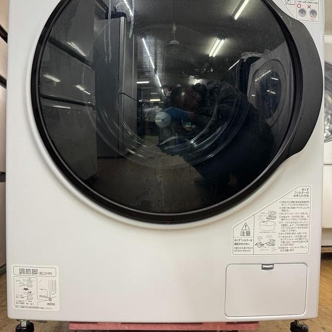 地域限定送料無料　美品 アイリスオーヤマ ドラム式洗濯乾燥機 CDK842