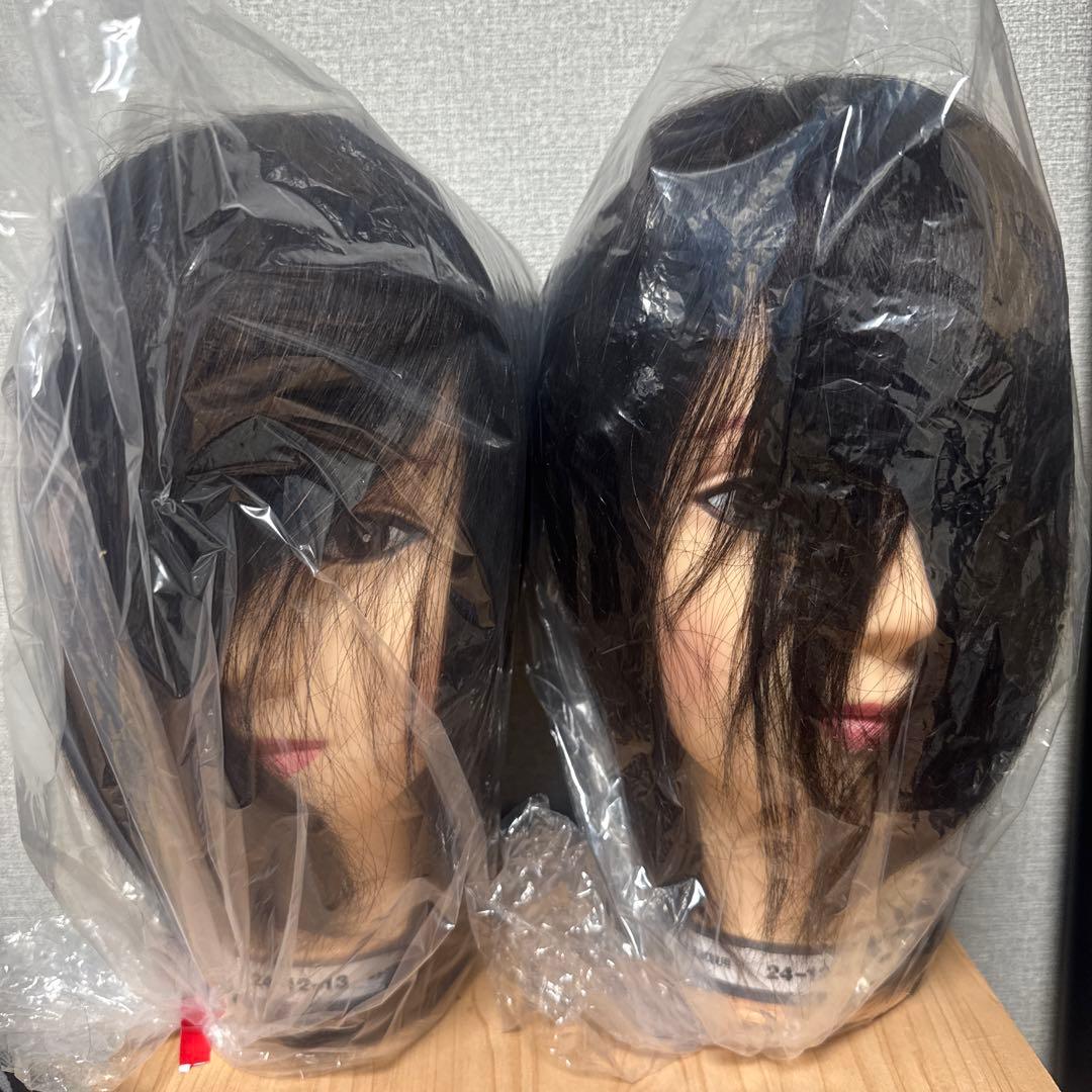 国家試験用カットウィッグ