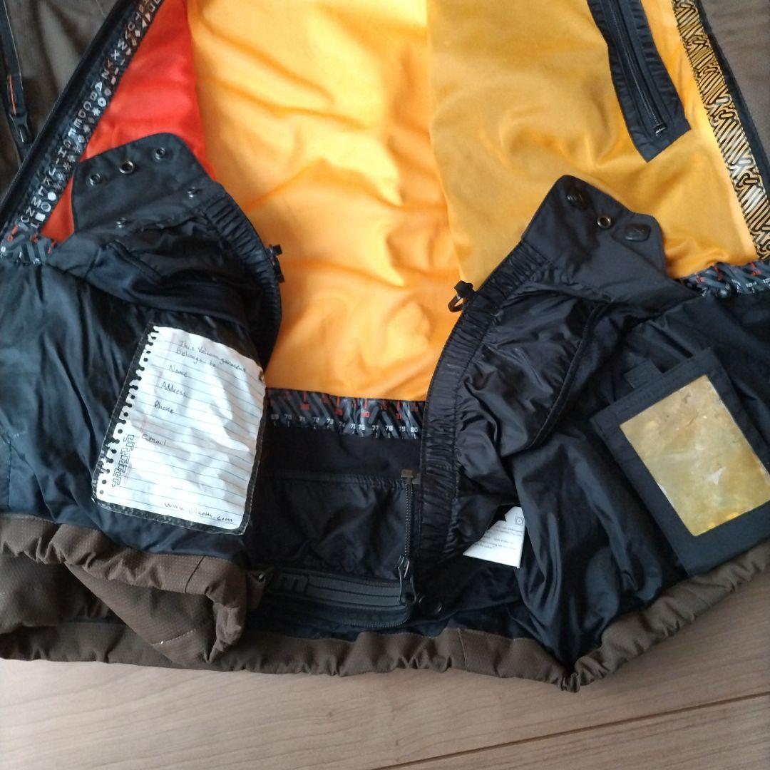 VOLCOM NIMBUSスノーボードウェア　Lサイズ　ブラウン系