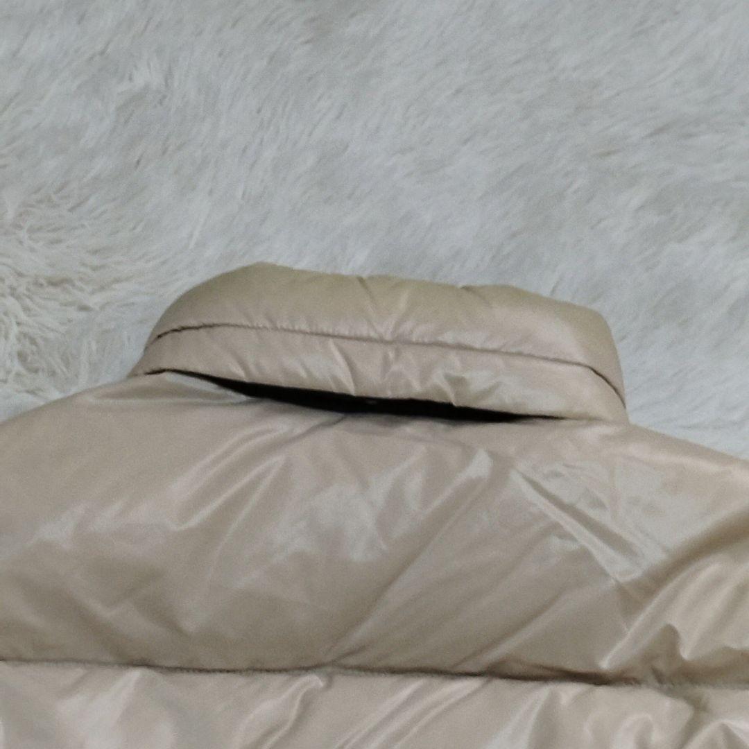 18242✨モンクレール BADIA ビッグロゴ ダウンジャケット ベージュ