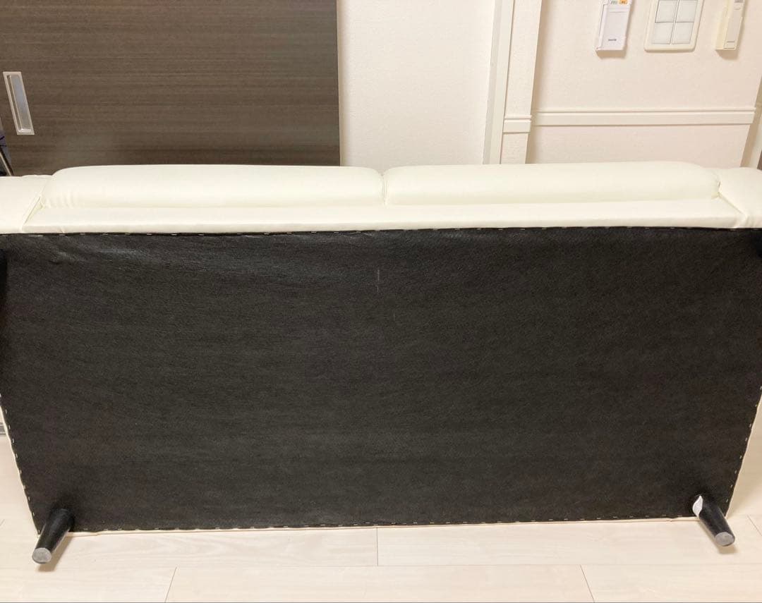 ニトリ ホワイト 2人掛けソファ MK02KD NシールドⅣ