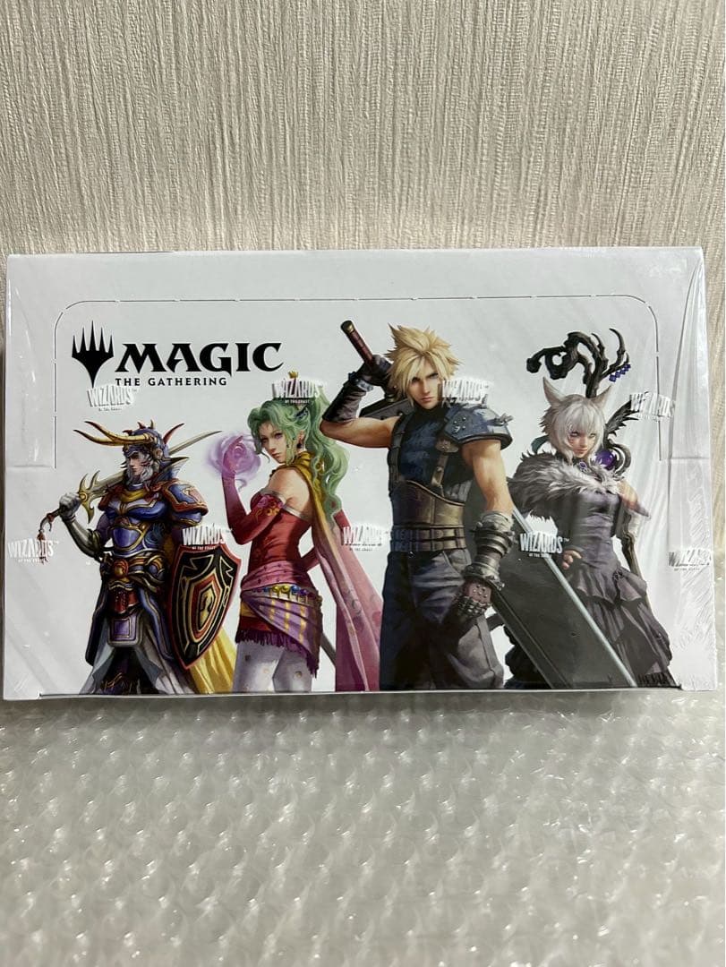 マジック FINALFANTASYシュリンク付新品未開封1BOXプレイブースター