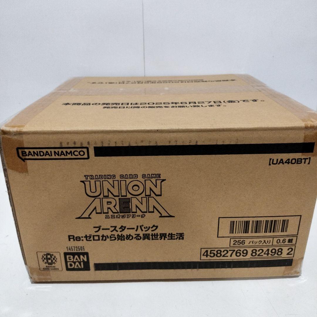 【新品未開封】ユニオンアリーナ Re:ゼロから始める異世界生活 リゼロ カートン