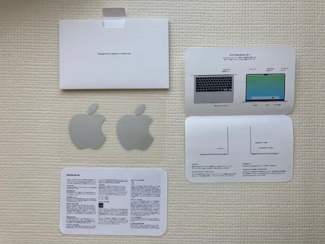 【美品】MacBookAir M2 シルバー
