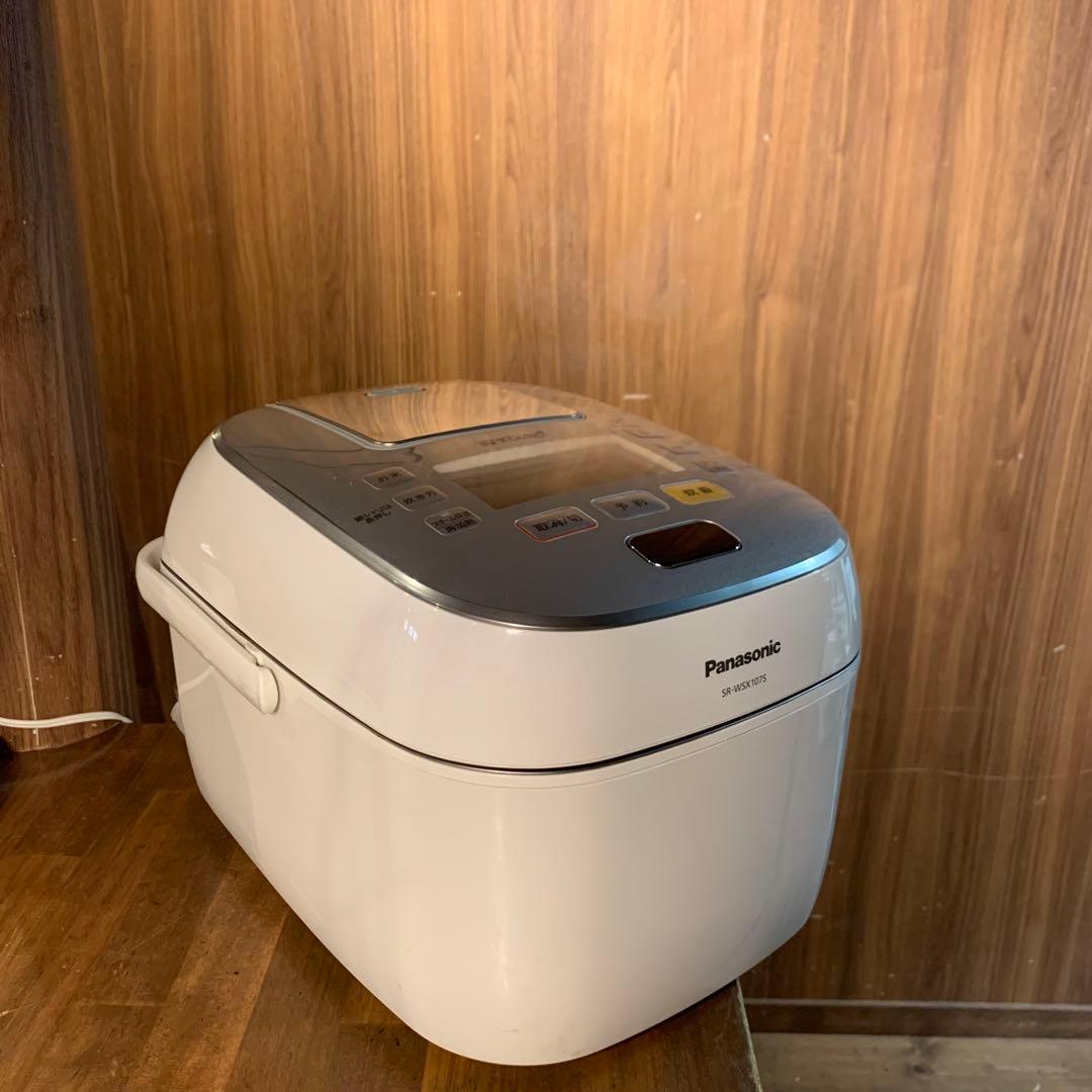 Panasonicスチーム&可変圧力ＩＨジャー炊飯器 SR-WSX107S