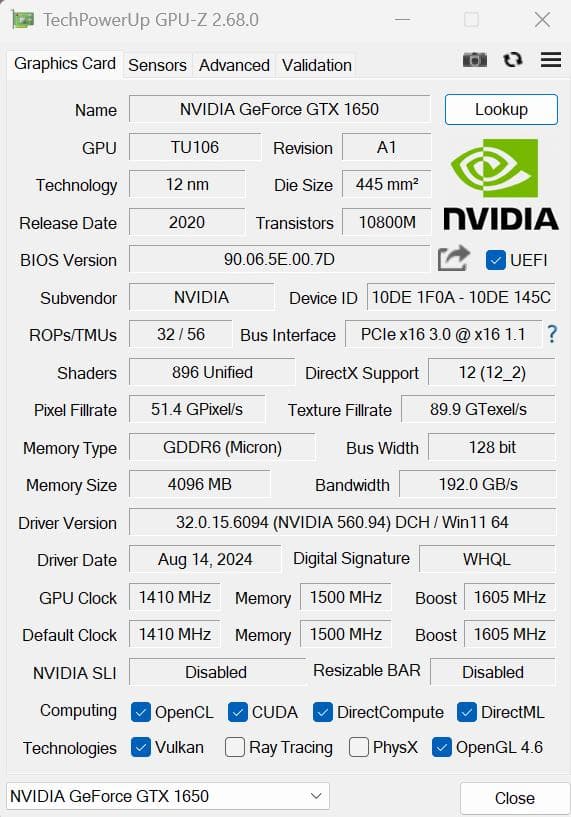 玄人志向 NVIDIA GeForce GTX1650搭載 グラフィックボード