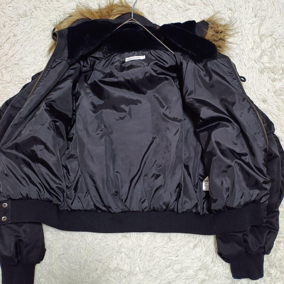 BROWNY STANDARD 短丈 N-2B ブラック Y2K