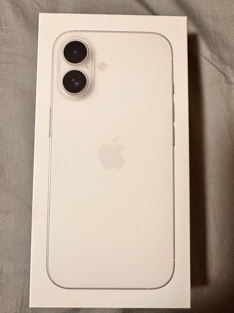 Apple iPhone 16 128GB ホワイトSIMフリー　未開封
