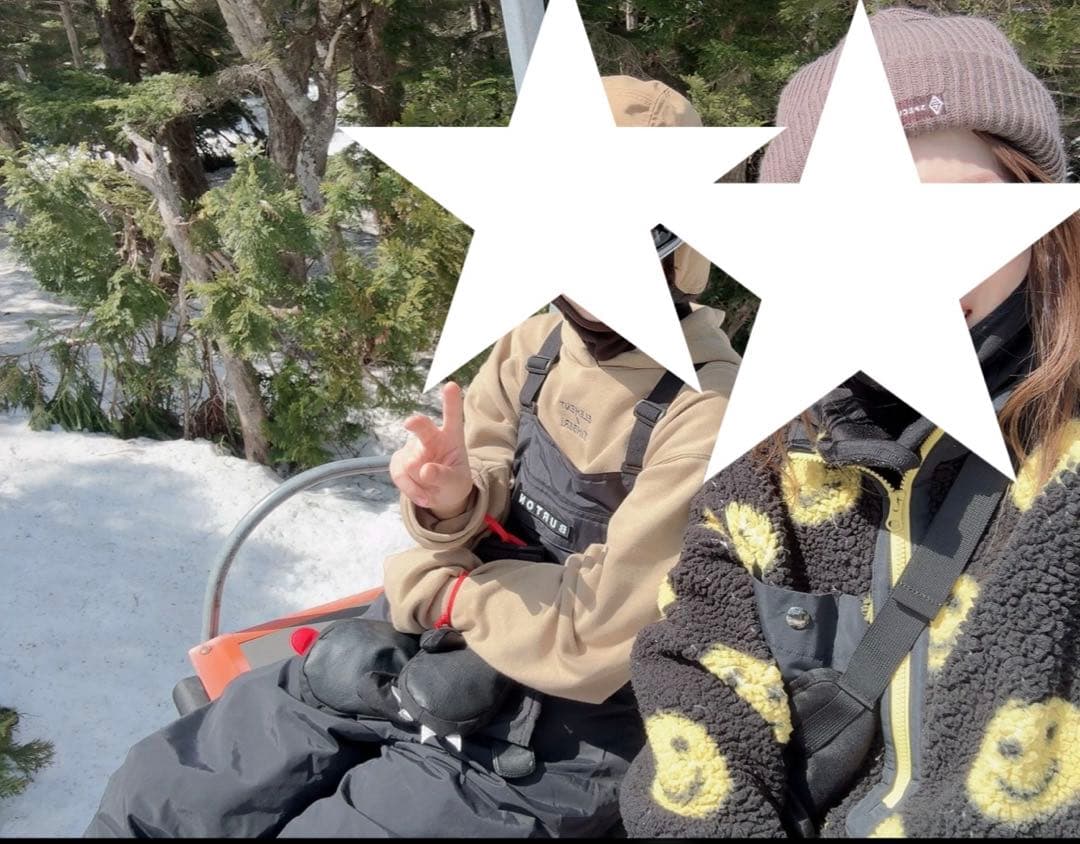 BURTON スノーボードウェア ブラックXL(160サイズ)ビブパン