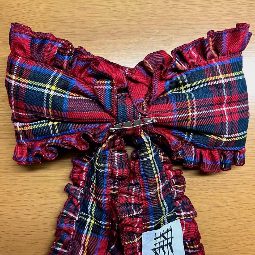 HEIHEI リボンローズブローチ　RED