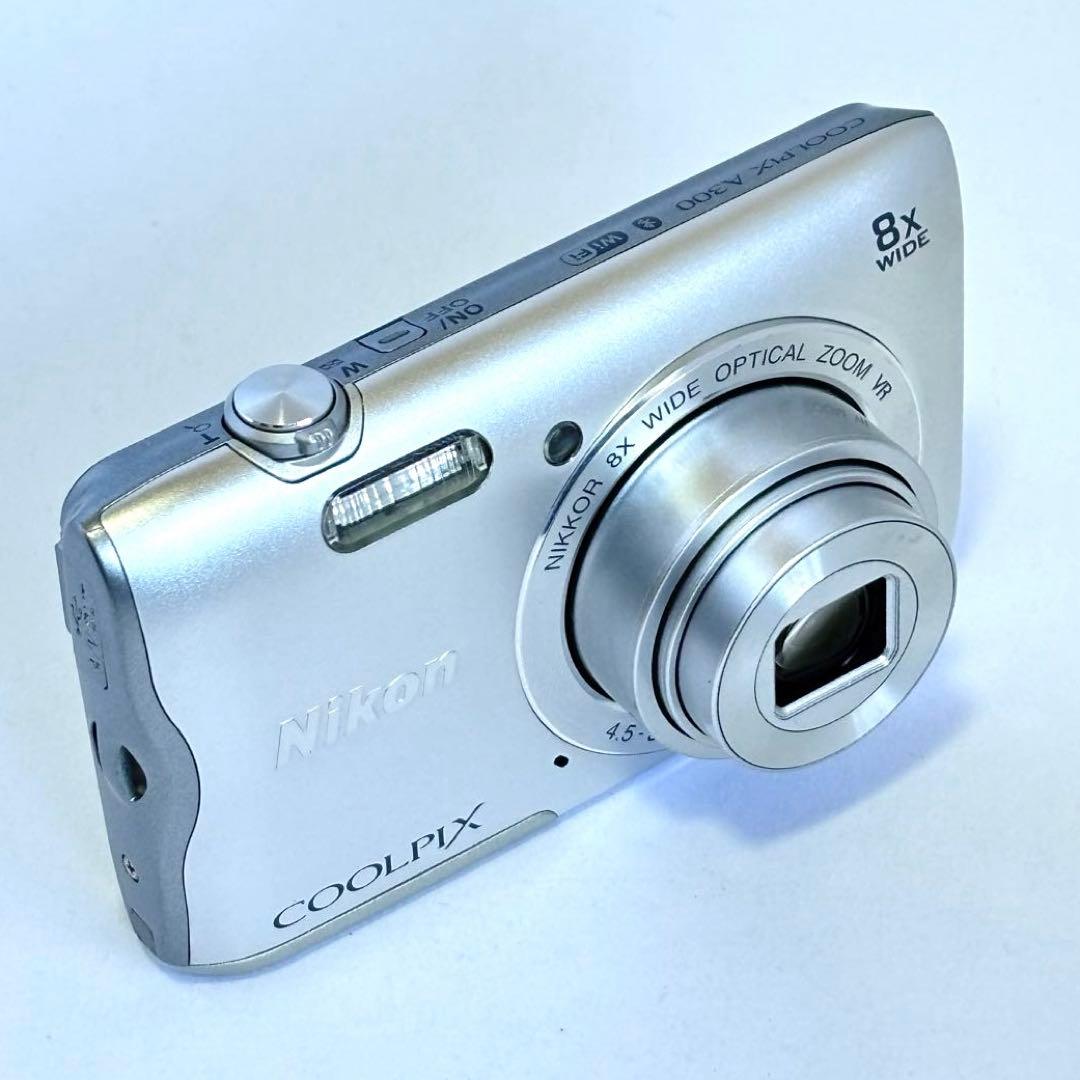 【美品】Nikon coolpix A300 ニコン　コンデジ　SDカード付