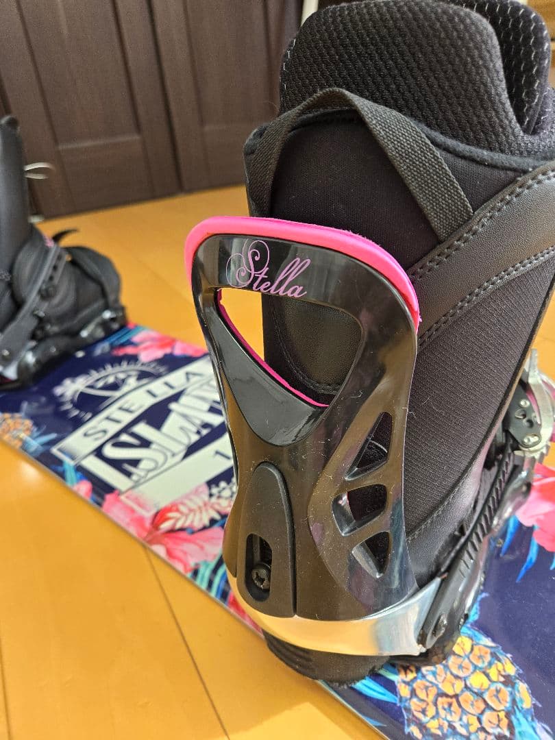 STELLA 140+バイン + BOAブーツZUMA 24.0cm　ケース