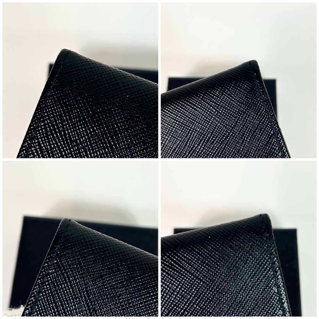 しゅんちゃーん　現行 付属品完備 PRADA RFID ケース 小銭