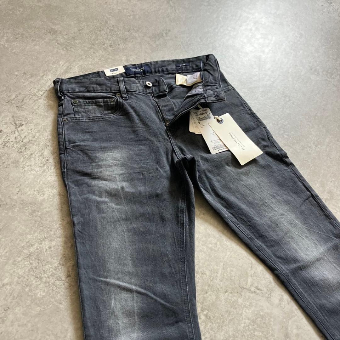 未使用品 SCOTCH&SODA SKIM 29 スコッチアンドソーダ グレー