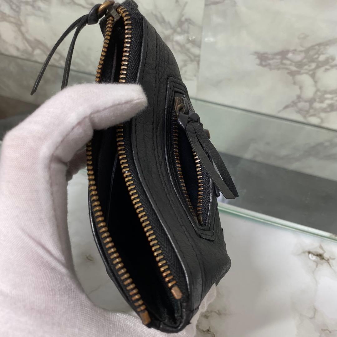 BALENCIAGA バレンシアガ ケース ジャイアント ブラック 黒 革